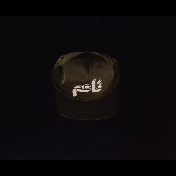 “Silky Satin” Hat in Arabic in G-Wagon Green - Picture 1 of 2